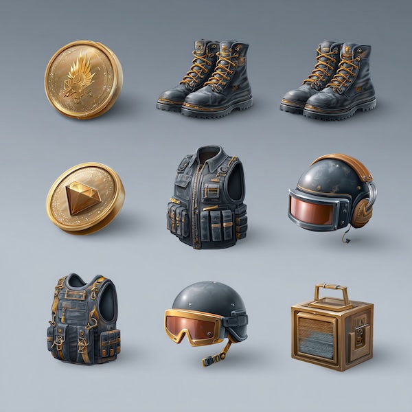 3D предметы для игры
