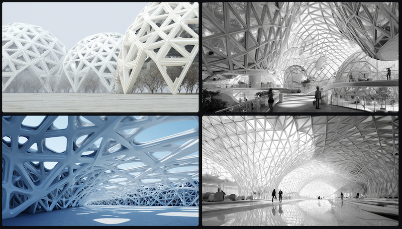 Geodesic / Parametric Render